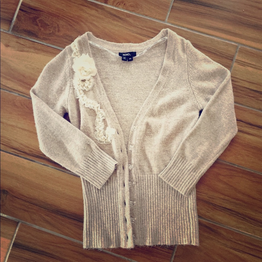 XOXO cardigan